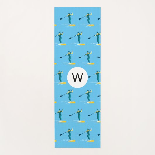Stand-up tapebord yogamat (Voorkant)