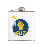 Stand-up tapkracht heupfles (Voorkant)