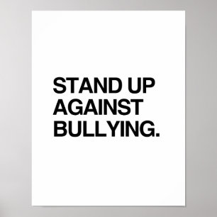 STAND-UP TEGEN BULLYING POSTER