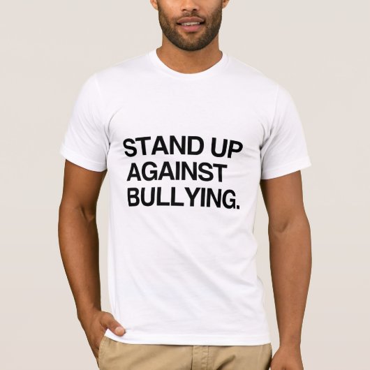 STAND-UP TEGEN BULLYING T-SHIRT (Voorkant)