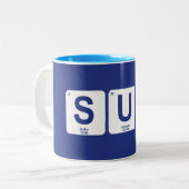 Stand-up Tweekleurige Koffiemok (Voorkant links)