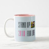 Stand-up voor Mok van het leven 2018 (Links)