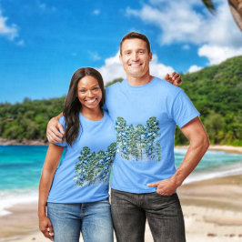 Stand van bomen T-shirt