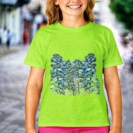 Stand van bomen T-shirt