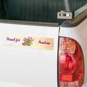 Stand van de Bumpersticker Freedom Balsam Bouquet