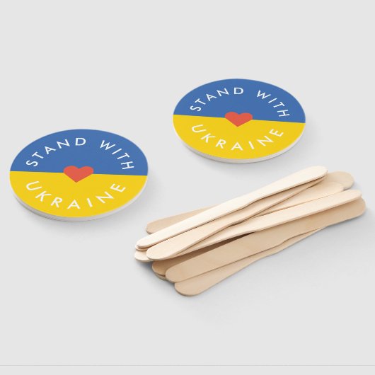 Stand van de Oekraïense anti-oorlogsprotesten tege Handwaaier (Niet-gemonteerd)