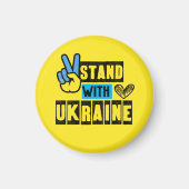 Stand van de Oekraïense anti-oorlogsprotesten tege Magneet (Voorkant)