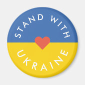 Stand van de Oekraïense anti-oorlogsprotesten tege Magneet (Voorkant)