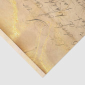  stand van zaken met cursieve ontkoppeling tissuepapier (Detail)