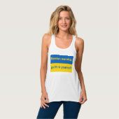 Stand van zaken met de Oekraïense Tanktop vrouwen (Volledige Voorkant)