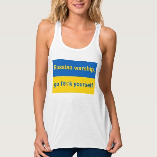 Stand van zaken met de Oekraïense Tanktop vrouwen (Voorkant)