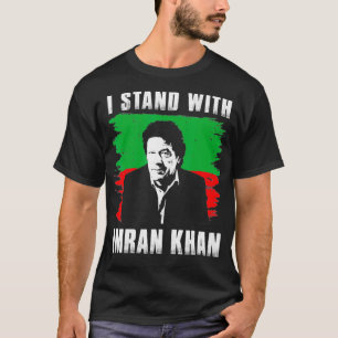 Stand van zaken met Imran Khan PTI Party Pakistan T-shirt