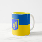Stand van zaken met Oekraïne | Mok vlag (Voorkant rechts)
