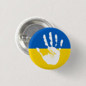 Stand van zaken met Oekraïne | Stopzetting van de  Ronde Button 3,2 Cm (Voorkant /achterkant)