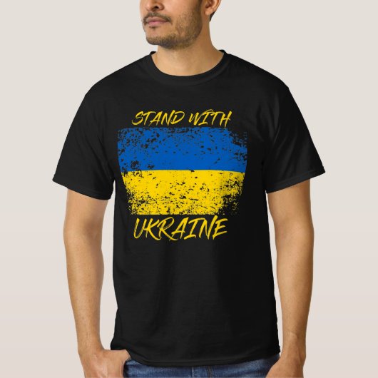 Stand van zaken met Oekraïne T-shirt (Voorkant)
