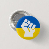 Stand van zaken met Oekraïne | UA Freedom Button (Voorkant /achterkant)