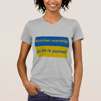 Stand van zaken met Oekraïne Vrouwen T Shirt