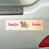 Stand van zaken voor Freedom Balsam Bouquet Bumpersticker (Op auto)