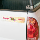 Stand van zaken voor Freedom Balsam Bouquet Bumpersticker (Op Truck)