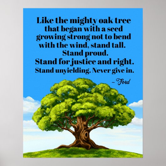 Stand van zaken voor Justitie en Poster (Voorkant)