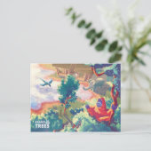 Stand voor Briefkaart bomen (Staand voorkant)