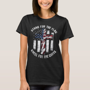 Stand voor de vlag t-shirt