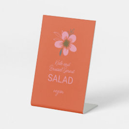  Stand voor menu's en feestartikelen Reclamebord Met Voetstuk