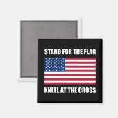 Stand voor vlaggenketel bij dwarsdoorsnede magneet (Voorkant / Achterkant)