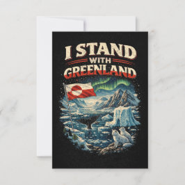 Stand with Greenland Bedankkaart