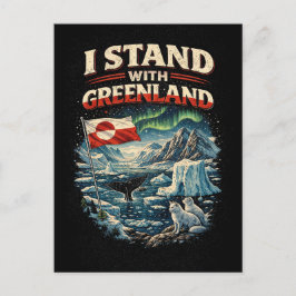 Stand with Greenland Briefkaart