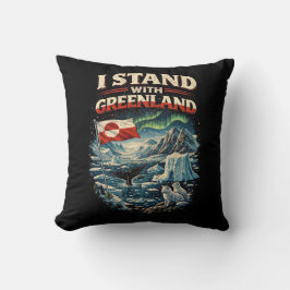 Stand with Greenland Kussen