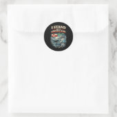 Stand with Greenland Ronde Sticker (Tas)