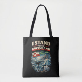 Stand with Greenland Tote Bag