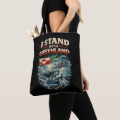 Stand with Greenland Tote Bag (Dichtbij)
