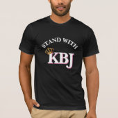 Stand With KBJ Ketanji Brown Jackson T-Shirt (Voorkant)
