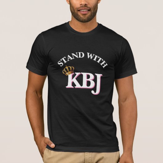 Stand With KBJ Ketanji Brown Jackson T-Shirt (Voorkant)