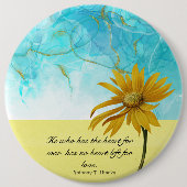 Stand With Oekraïne Ronde Button 6,0 Cm (Voorkant)