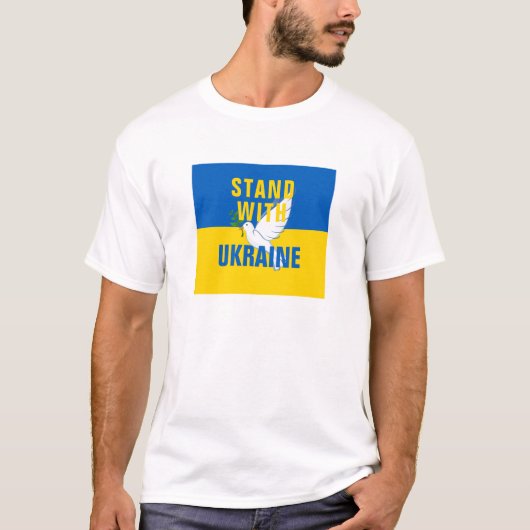 Stand With Oekraïne T-shirt (Voorkant)