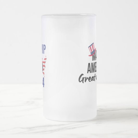 Stand with Trump: Gear Up for 2024! Matglas Bierpul (Center)