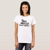 Stand with Trump: Gear Up for 2024! T-shirt (Voorkant volledig)