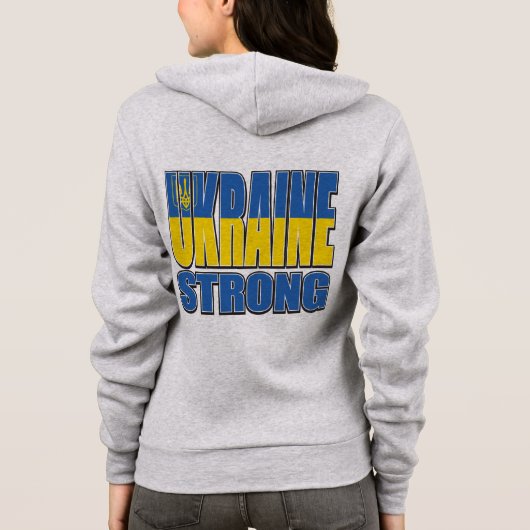 Stand-With-Ukraine Hoodie (Achterkant)
