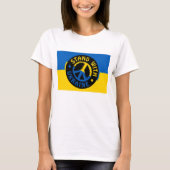 Stand with Ukraine tshirt (Voorkant)