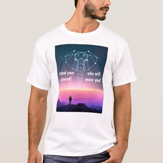 Stand Your Ground (licht) T-shirt (Voorkant)