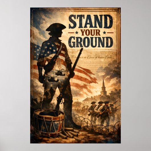 Stand Your Ground Poster (Voorkant)