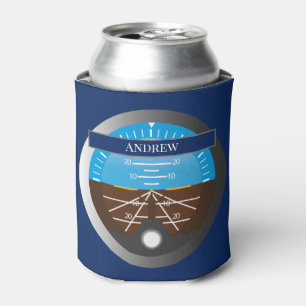 standaanwijzer in de cockpit van het vliegtuig blikjeskoeler