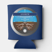 standaanwijzer in de cockpit van het vliegtuig blikjeskoeler (Achterkant)