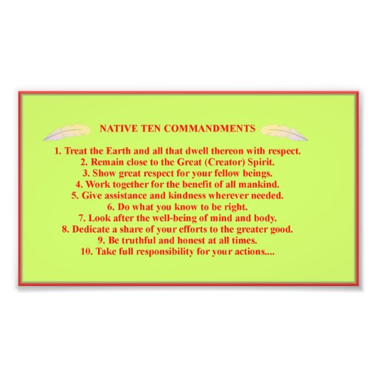 Standaard 10 geboden Poster fotopapier (Voorkant)