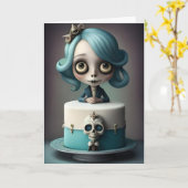 Standaard, 12,7 cm x 17,8 cm Vouwkaart Kaart (Gele Bloem)