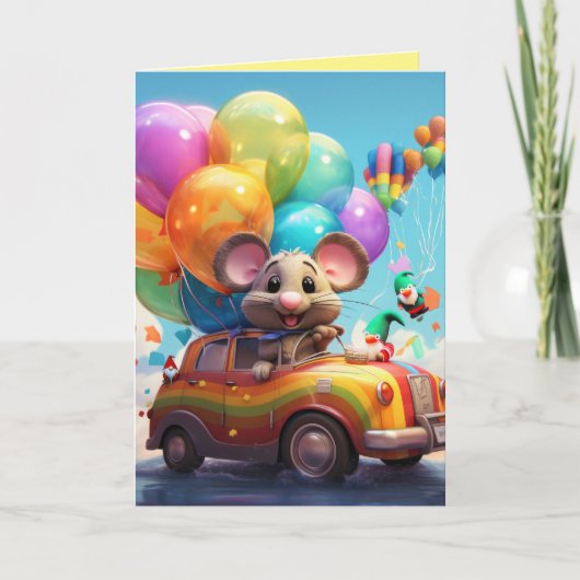 Standaard, 12.7 cm x 17.8 cm Vouwkaart Kaart (Voorkant)