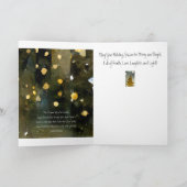 Standaard, 13 x 18 cm dubbelgevouwen wenskaart kaart (Binnen)